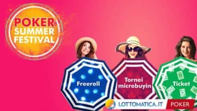 Poker Summer Festival di Lottomatica